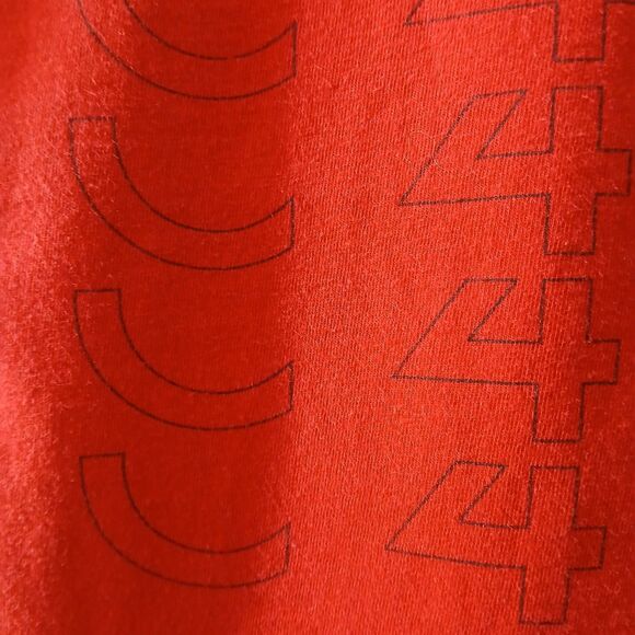 WWE Finn Balor Red 100% Cotton Graphic Crew Neck Tee-Shirt T-Shirt Size Medium - Picture 5 of 6